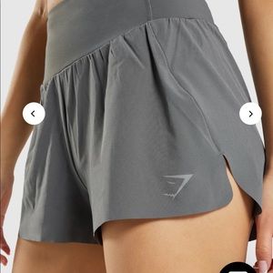 NWT Gymshark Speed Short in Gray